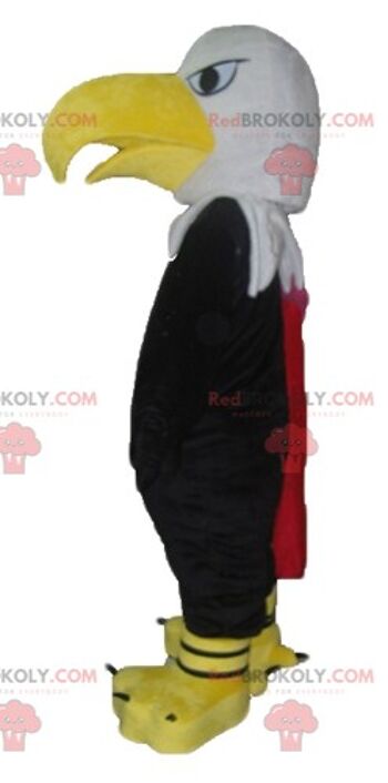 Mascotte de mouette pigeon REDBROKOLY en tenue de cow-boy / REDBROKO_02632 3