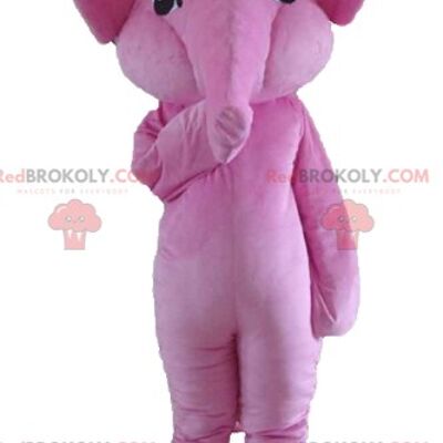 Mascotte REDBROKOLY gigante e completamente personalizzabile dell'elefante blu / REDBROKO_02852