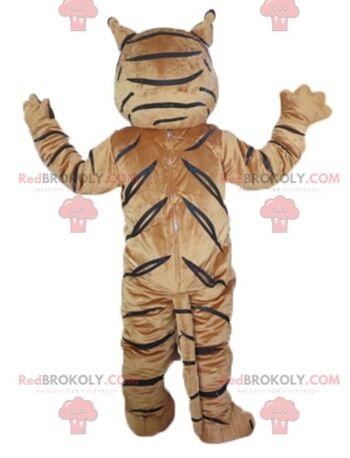 Sala REDBROKOLY mascotte lionne marron copine de Simba avec une robe / REDBROKO_02918 2