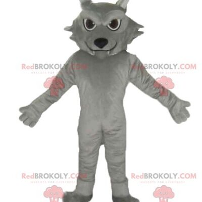 REDBROKOLY Maskottchen Wildschwein nackt mit schwarzer Unterhose / REDBROKO_03158