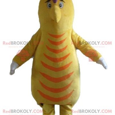 Red and yellow robot REDBROKOLY mascot alien toy / REDBROKO_03203
