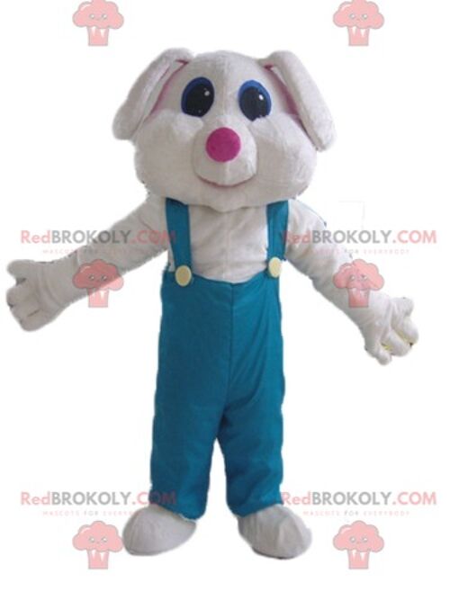 Nesquik famous brown rabbit Quicky REDBROKOLY mascot / REDBROKO_03234
