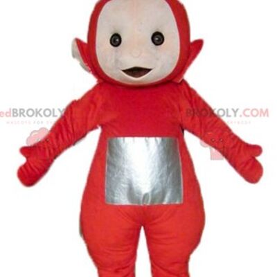 REDBROKOLY mascotte Laa-Laa il famoso cartone animato giallo Teletubbies / REDBROKO_03280