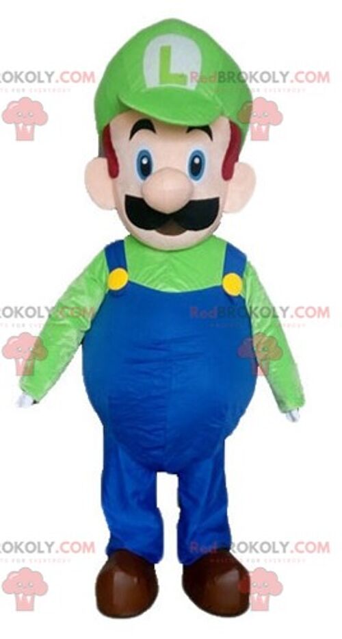 Mario REDBROKOLY mascot famous video game character / REDBROKO_03285