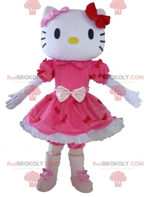 Hello Kitty REDBROKOLY mascot famous Japanese cartoon cat / REDBROKO_03340