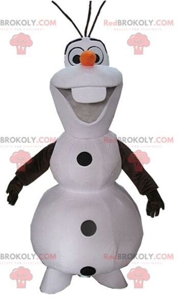 Mascotte REDBROKOLY Olaf célèbre bonhomme de neige de la Reine des neiges / REDBROKO_03343 1