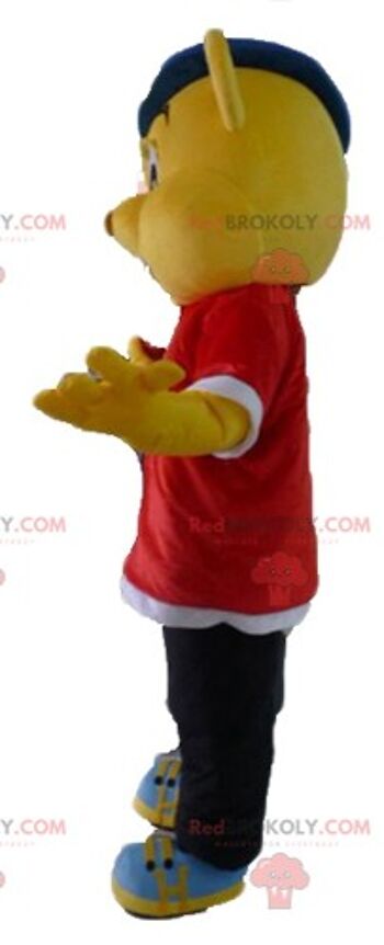 Mascotte REDBROKOLY Titi célèbre canari jaune des Looney Tunes / REDBROKO_03355 2