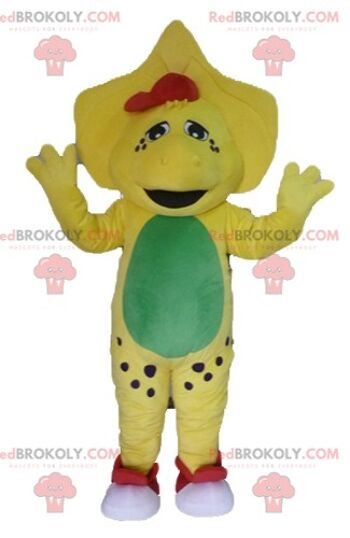 Kiki REDBROKOLY mascotte le célèbre singe marron avec un bavoir rouge / REDBROKO_03413 1