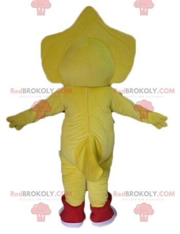 Kiki REDBROKOLY mascotte le célèbre singe marron avec un bavoir rouge / REDBROKO_03413 3