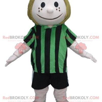 Linus Van Pelt REDBROKOLY mascot character from the Snoopy comics / REDBROKO_03432