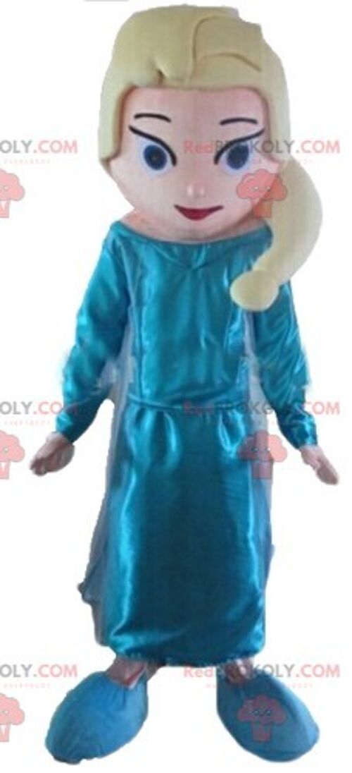 Elsa REDBROKOLY mascot famous Disney snow princess / REDBROKO_03530