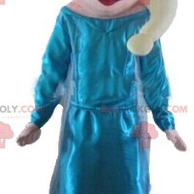 Elsa REDBROKOLY Maskottchen berühmte Disney Schneeprinzessin / REDBROKO_03530