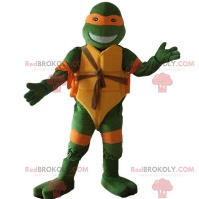 Leonardo REDBROKOLY mascot famous blue turtle ninja turtles / REDBROKO_03571