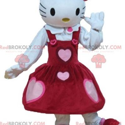 Hello Kitty REDBROKOLY mascot famous cartoon cat / REDBROKO_03583