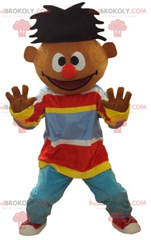 Bart REDBROKOLY mascot famous character from the Sesame Street series / REDBROKO_03704