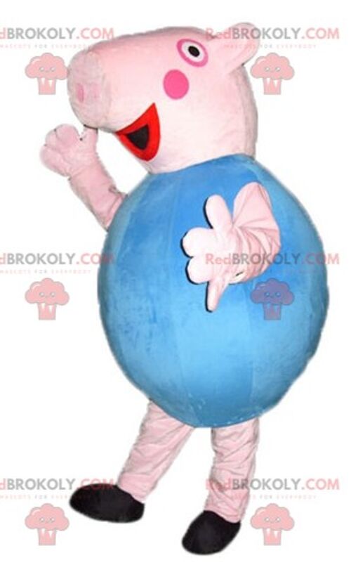 REDBROKOLY mascot Pink Minion character ugly and nasty Me / REDBROKO_03738