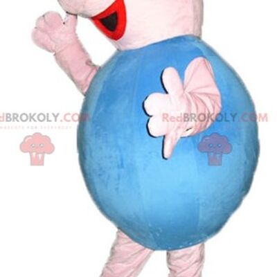REDBROKOLY mascotte Pink Minion personaggio brutto e cattivo Me / REDBROKO_03738