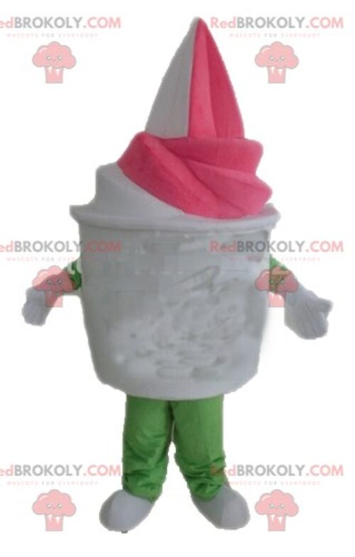 Mc Donald's iced cone REDBROKOLY mascot / REDBROKO_03771