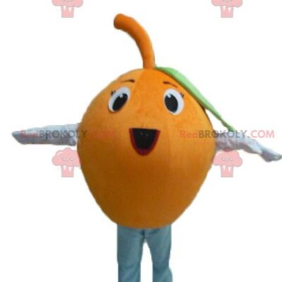 Giant pear lemon REDBROKOLY mascot / REDBROKO_03793