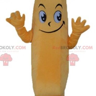 Boy REDBROKOLY mascot with a pear-shaped head / REDBROKO_03797