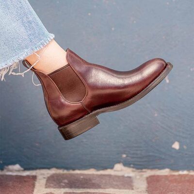 DENISE Chelsea Boot Chocolate Tire