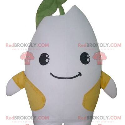 Giant and smiling yellow and orange potato REDBROKOLY mascot / REDBROKO_04160