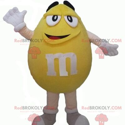 Plump and funny giant blue M & M's REDBROKOLY mascot / REDBROKO_04258