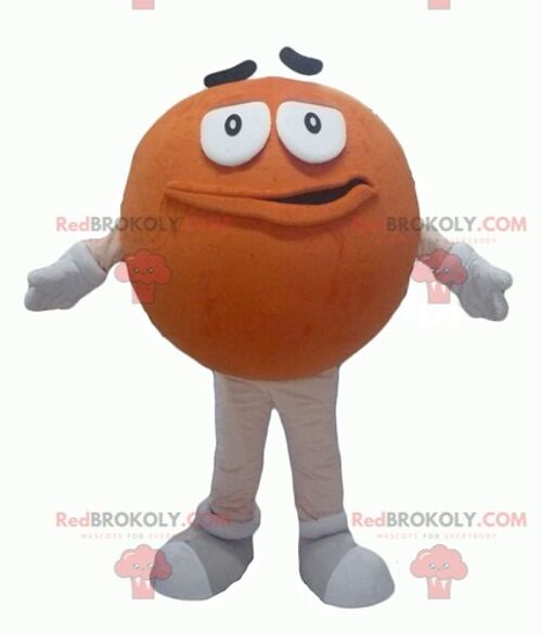 M & M's REDBROKOLY mascot red giant feminine and funny / REDBROKO_04261