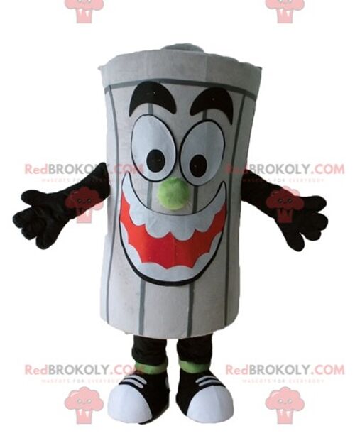 REDBROKOLY mascot giant ice cream cone with chocolate / REDBROKO_04394