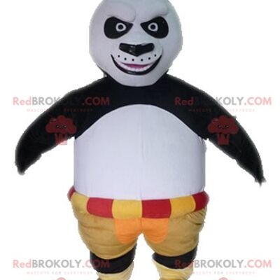 Kung Fu Panda Cartoon Crane REDBROKOLY mascot / REDBROKO_04475