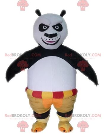 Mascotte Kung Fu Panda Grue Cartoon REDBROKOLY / REDBROKO_04475 1