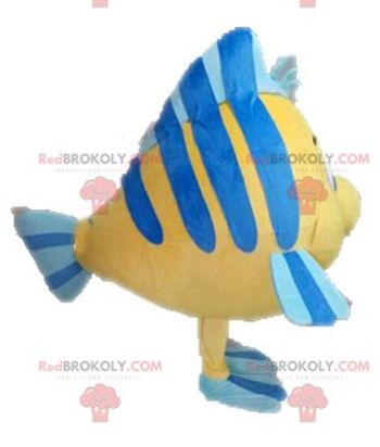 Mascotte de poulpe bleu poulpe REDBROKOLY à pois / REDBROKO_04496 3