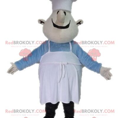Boy REDBROKOLY mascot. Small child school REDBROKOLY mascot / REDBROKO_04543