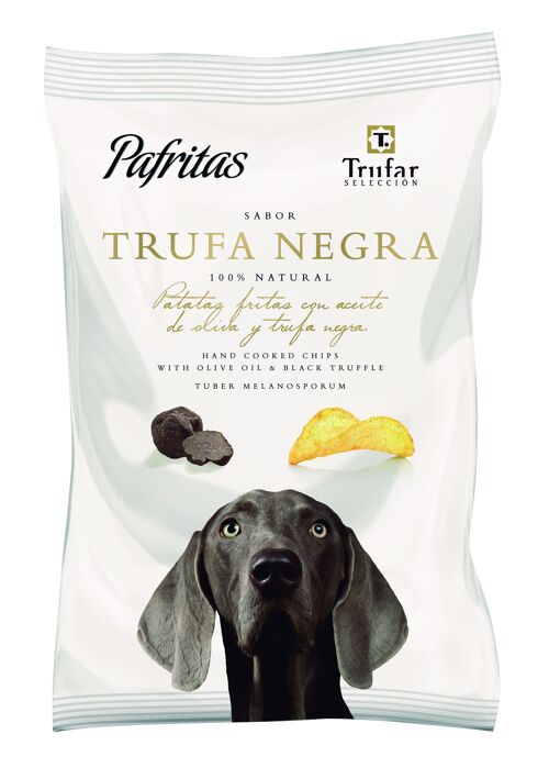 Patatas fritas en aceite de oliva virgen con Trufa Negra Tuber Melanosporum