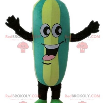 REDBROKOLY mascot giant eggplant. Vegetable REDBROKOLY mascot / REDBROKO_04631