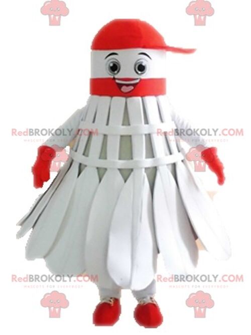 Giant bowling pin REDBROKOLY mascot. Bowling REDBROKOLY mascot / REDBROKO_04636