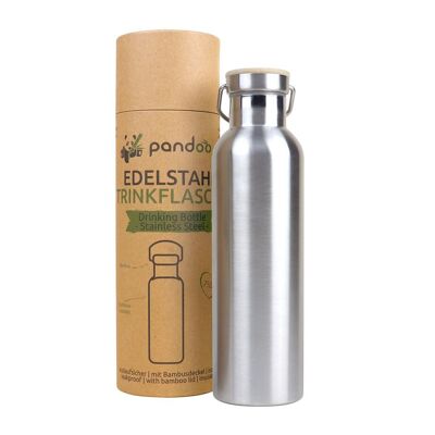 Reusable stainless steel drinking bottle | with insulation | 750ml