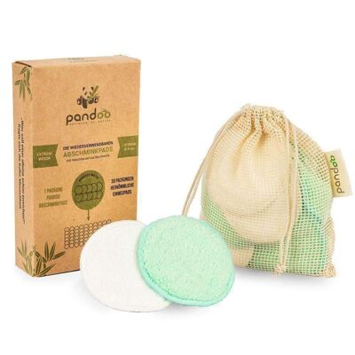 10 reusable and washable make-up removal pads