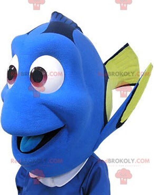 Nemo REDBROKOLY mascot. Nemo-shaped head REDBROKOLY mascot / REDBROKO_05140