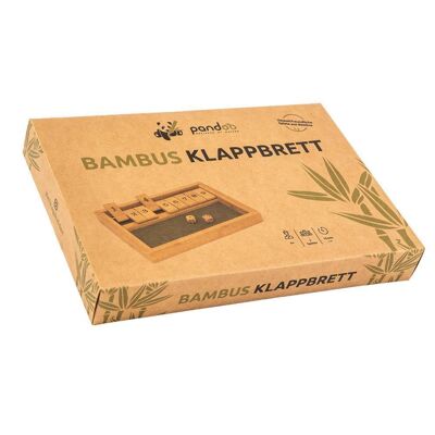 Klappbrett | Spiel aus Bambus