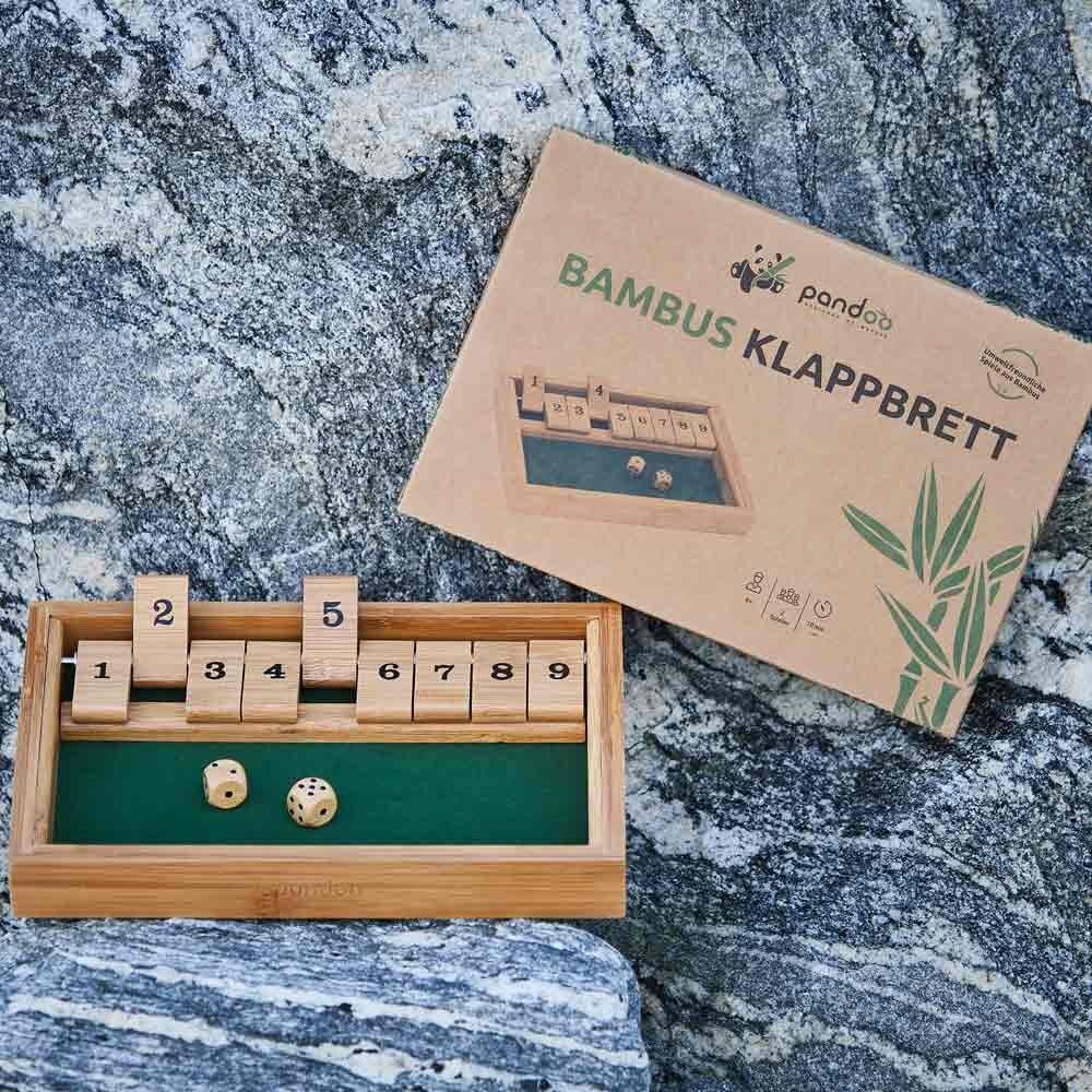 Bamboo folding game board