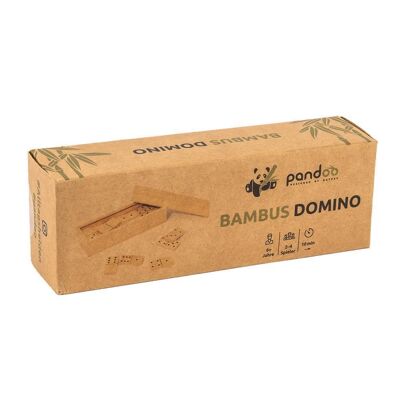 dominó | Doble 6 | juego de bambú