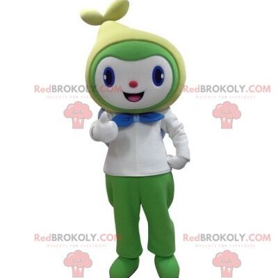 Video game character REDBROKOLY mascot. Manga REDBROKOLY mascot / REDBROKO_05375