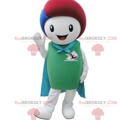 Baby REDBROKOLY mascot with green hair / REDBROKO_05382