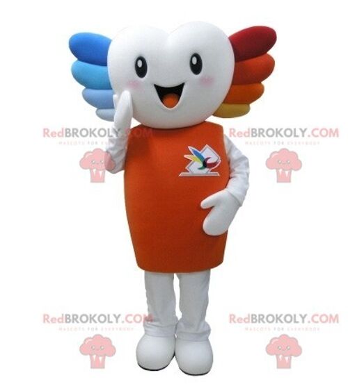 Baby doll REDBROKOLY mascot with orange hair / REDBROKO_05384