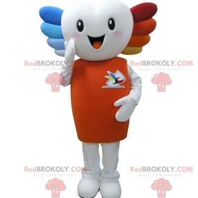 Baby doll REDBROKOLY mascot with orange hair / REDBROKO_05384