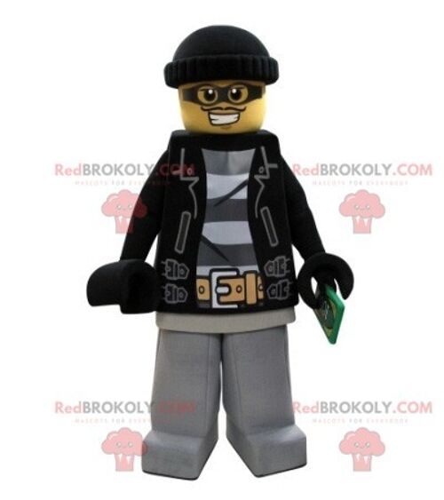 Boy REDBROKOLY mascot with glasses. Engineer REDBROKOLY mascot / REDBROKO_05401