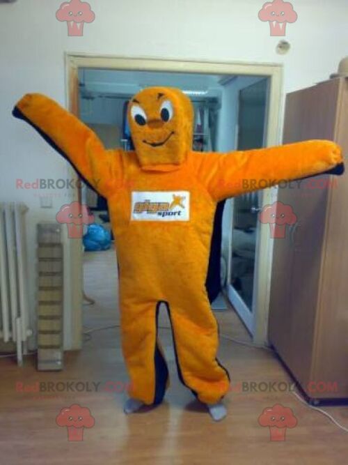 Giant fruit juice brick REDBROKOLY mascot / REDBROKO_05508
