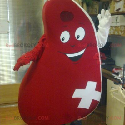 2 topi REDBROKOLY mascotte vestiti da medico e infermiera / REDBROKO_05631