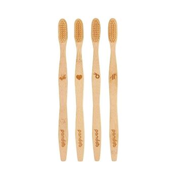 Brosses à dents en bambou 2